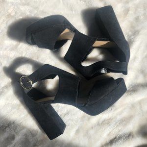 Women's Platform Heels (Black)